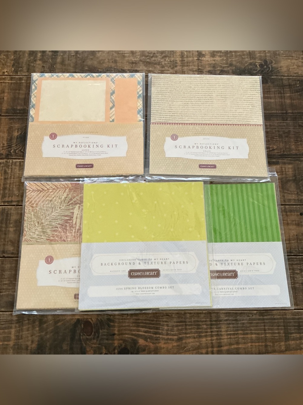 Close to My Heart Scrapbooking Paper Bundle CTMH